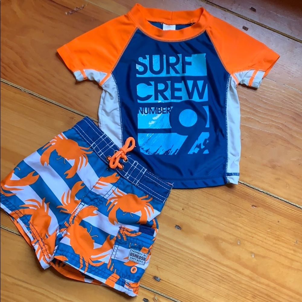 SALE 3/$24 OshKosh B’Gosh Surf Swim and Rashguard